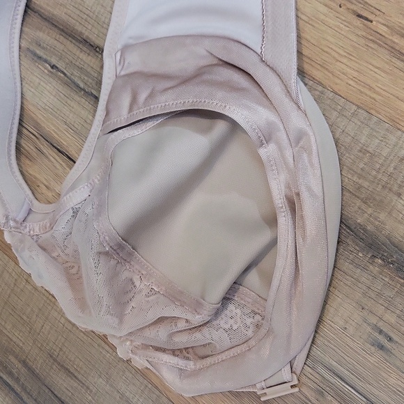 GLAMORISE Tan Wonderwire Front Closure Underwire Bra 1245 Cappuccino- 38F - Picture 11 of 12